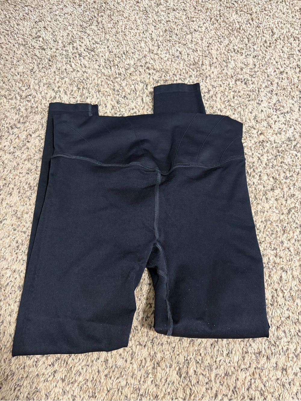 Free People Black High-Waist Leggings